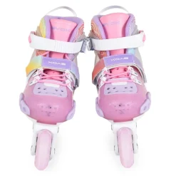 Byox Inliner Dizzy pink Glitzer PU-Räder Stoßdämpfer ABEC-5-Lager verstellbar M (Gr. 34-38) Sale