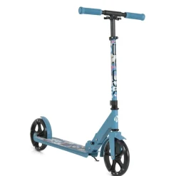 Kinderroller Monster klappbar PU-Räder LED ABEC-7 Ständer bis 100 kg blau ^ Byox Clearance