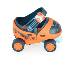 Byox Rollschuhe Scooper Skates Bremse vier Räder Kunststoffrollen ab 3 Jahren blau rosa