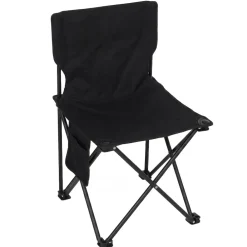 Campingset -Q39, Tisch 2x Stuhl Klappstuhl Anglerstuhl faltbar, Metall Stoff ~ schwarz ^ MCW Discount