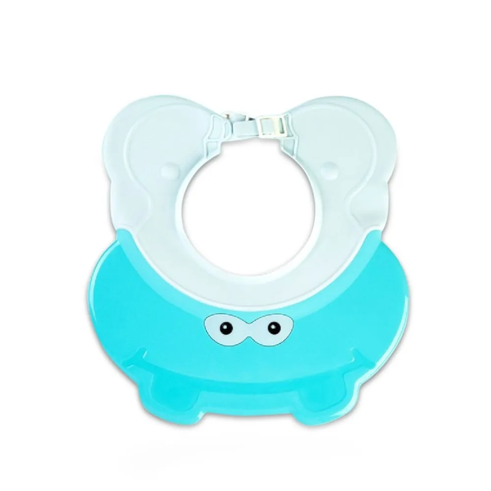 Cangaroo Baby Badekappe Ruby, Duschvisier, Duschhaube, Shampooschutz verstellbar blau Clearance