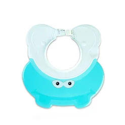 Cangaroo Baby Badekappe Ruby, Duschvisier, Duschhaube, Shampooschutz verstellbar blau Clearance