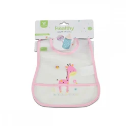 Babylatz Healthy 1701 mit Selbstverschluss, Krümelschutz, EVA-Material rosa ^ Cangaroo