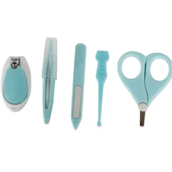 Baby Maniküre-Set Apfel Nagelschere, Nagelknipser, Nagelfeile Pinzetten ^ Cangaroo New