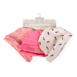 Babymütze Tibby 3er-Set Größe 46 cm, 100% Baumwolle, Erstlingsmütze ^ Cangaroo Sale
