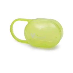 Moni Cangaroo Schnullerbehälter P1139, Schnullerbox grün, PP mit Henkel ab Geburt Hellgrün Discount