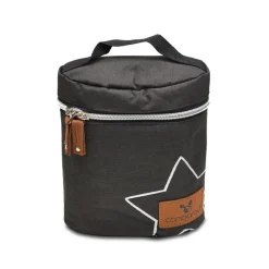 Cangaroo Thermotasche Charlie Thermobox für 2 Babyflaschen Reißverschluss Griff schwarz Hot