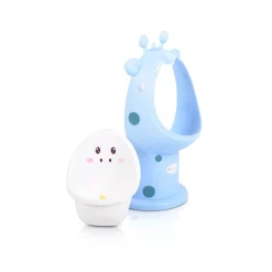 Cangaroo Urinal Masai Toilettentrainer, abnehmbarer Behälter, Wandhalterung blau