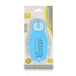 Wasserthermometer Badethermometer, Messbereich 10 bis 50°C, bruchsicher blau ^ Cangaroo