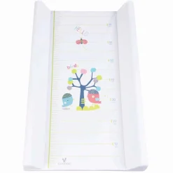 Wickelauflage 50 x 80 cm Hello, seitlicher Rand, integriertes Maßband ^ Cangaroo Online