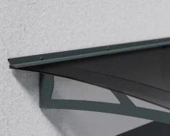PALRAM Canopia Aquila Vordach, solar grau, klar 302x91,5x17,5 in cm (LxBxH) Clearance