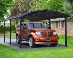 PALRAM Canopia Arcadia Carport aus Aluminium 3,6 x 5 m grau Best