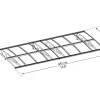 PALRAM Canopia Bordeaux 4.5x1.4 Vordach, weiß