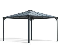 PALRAM Canopia Palermo Aluminium-Pavillon 3,6 x 3,6 m Grau Best