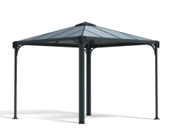 Canopia Palermo Aluminium-Pavillon 3X3 m Grau ^ PALRAM