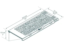 Canopia Regalset Leaves Design 3er Pack ^ PALRAM Outlet