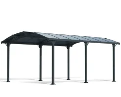 PALRAM Canopia Tucson Aluminium-Pavillon 3,6 x 5 m grau Hot