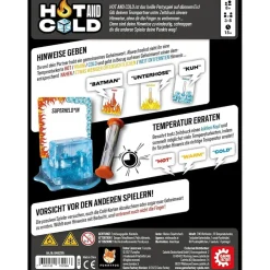 Carletto 646296 - Game Factory - Hot and Cold, das heiße Partyspiel auf dünnem Eis