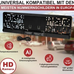 Auto WLAN Rückfahrkamera KI Personenerkennung mit APP ^ CARMATRIX Sale