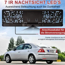 Auto WLAN Rückfahrkamera KI Personenerkennung mit APP ^ CARMATRIX Sale