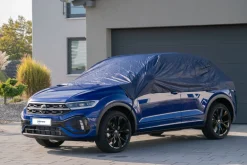 Halbgarage Gr.XL dunkelblau ^ Cartrend Hot