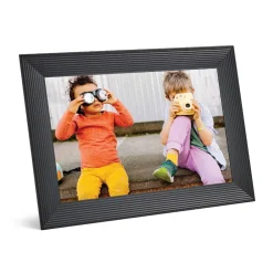 Carver by Intelligenter digitaler Bilderrahmen 10,1 Zoll HD WLAN Gravel ^ Aura Outlet