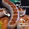 Cheat Meat Vorteilspack Rostbratwurst Style mit Skyr, 20 Stück (2 kg) Hot