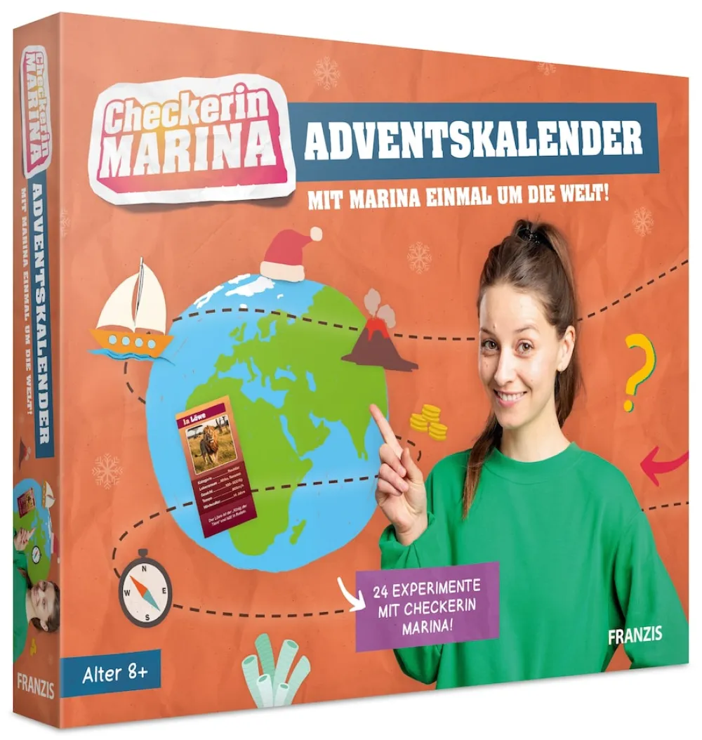 Franzis Checkerin Marina Adventskalender Best