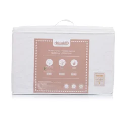 Chipolino Babybettmatratze Klappmatratze 120 x 60 x 6 cm Baumwolle hypoallergen weiß Outlet