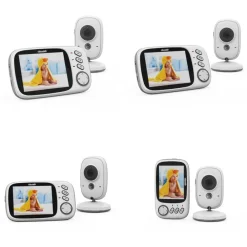 Babyphone Polaris+ Kamera 3,2" IPS LCD Display Temperatursensor Alarm ^ Chipolino Sale