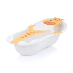 Chipolino Babywannen Netz Tiere, Badewanneneinsatz, Kunststoffbügel, ab Geburt gelb blau Hot