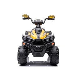 Chipolino Kinder Elektroquad ATV Speed Licht Musik 2 Motoren Fußpedal bis 35 kg gelb rosa Best