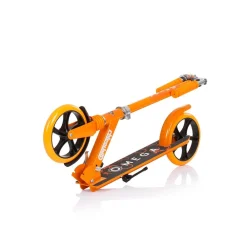 Kinderroller Omega PU Räder ABEC-7 Lager verstellbar faltbar Bremse orange ^ Chipolino Outlet