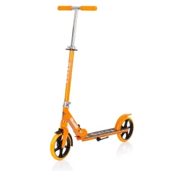 Kinderroller Omega PU Räder ABEC-7 Lager verstellbar faltbar Bremse orange ^ Chipolino Outlet