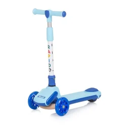 Chipolino Kinderroller Rapido Anti-Rutsch-Griffe, Hinterradbremse, klappbar, LED blau Online