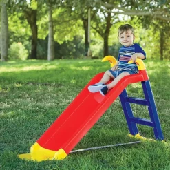 Chipolino Kinderrutsche Länge 141 cm, Breite 63 cm, Höhe 78,5 cm outdoor indoor rot Hot