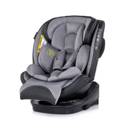 Chipolino Kindersitz Hypnotic i-Size (40-150cm) Isofix, Top Tether, Kopfstütze grau New