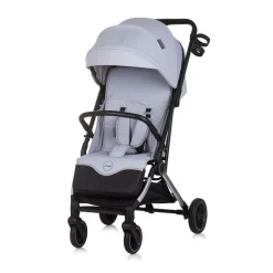 Chipolino Kinderwagen, Buggy Pixie zusammenklappbar Getränkehalter Korb 22 kg hellgrau hellbraun Outlet