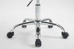 Arbeitshocker Los Angeles Mit Kunstlederbezug I Drehstuhl Mit Laufrollen I Höhenverstellbarer Rollhocker Mit Metallgestell ^ CLP Sale