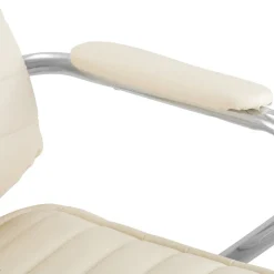 CLP Bürostuhl ergonomisch Rako, Schreibtischstuhl höhenverstellbar drehbar Kunstleder, Rückenlehne mit Kopfstütze, Armlehnen gepolstert schwarz New