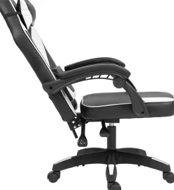 Bürostuhl Orkney I Ergonomischer Gamingstuhl mit Kunstlederbezug I Schreibtischstuhl mit verstellbarer Rückenlehne und Kopfstütze ^ CLP Sale