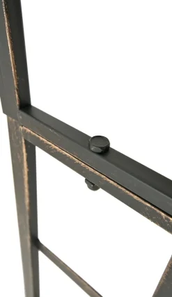 CLP 2er Set Rankgitter Trigo Zur Wandbefestigung I Rankhilfe Für Die Wand I Rankzaun Aus Lackiertem Metall antik braun Discount
