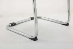XXL-Freischwinger Anubis Mit Gepolsterter Sitzfläche I Konferenzstuhl Mit Metallgestell Und Stoffbezug ^ CLP Best