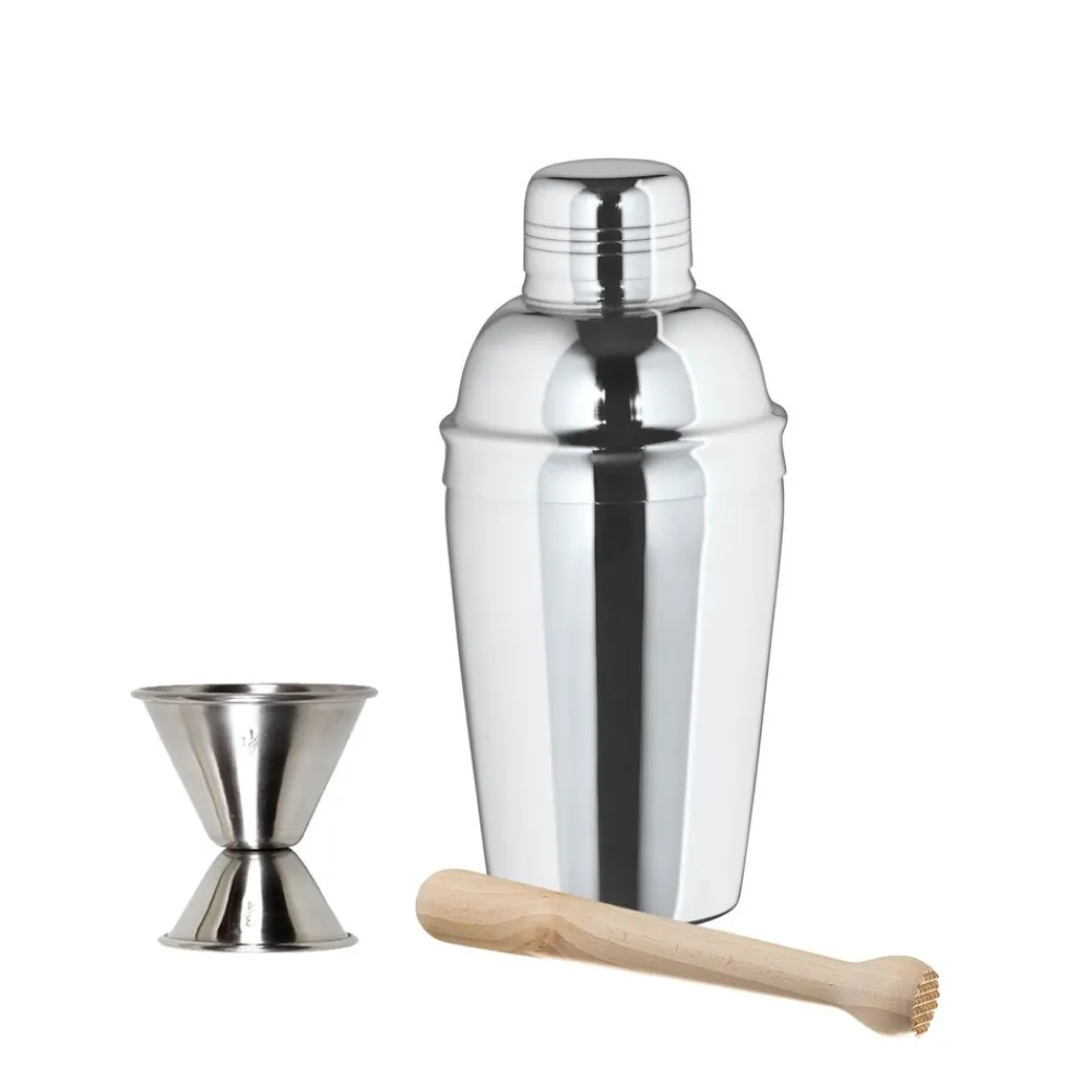 Cocktail Shaker Set - EDELSTAHLSHAKER ^ ich-zapfe