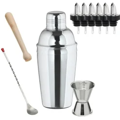 Cocktail Shaker set - 3-teiliger EDELSTAHLSHAKER ^ ich-zapfe Outlet