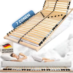 7-Zonen-Lattenrost Ergo K 100 x 200 cm zerlegt ^ Coemo Outlet