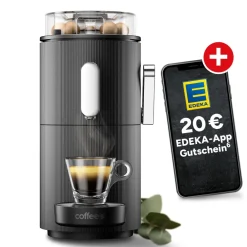 CoffeeB Kaffeemaschine Globe, schwarz Clearance