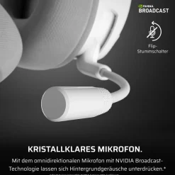 Corsair VOID WIRELESS v2 Gaming Headset, Weiß (CA-9011380-WW, PC, Mac, PS4/5, Nintendo Switch, Mobile, Funk, Bluetooth) Outlet