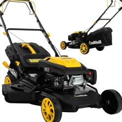 Craftfull Premium Benzin-Rasenmäher CR-224-30, 223cm³ Motor, Selbstfahrantrieb, 5,1 kW Schwarz/Gelb New