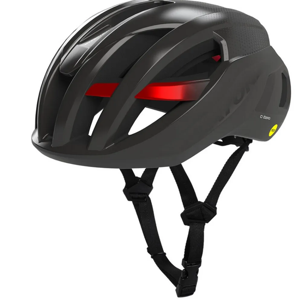 Cratoni Rennrad- Fahrradhelm C-Zero MIPS, black-red New